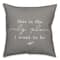 18" x 18" Only Place Versatile Throw Pillow